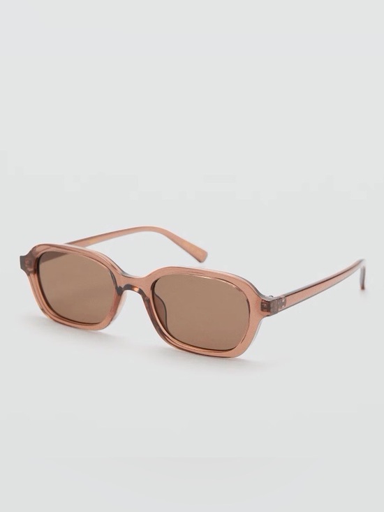 Mango Accessories - Mango Semi Transparent Frame Sunglasses
